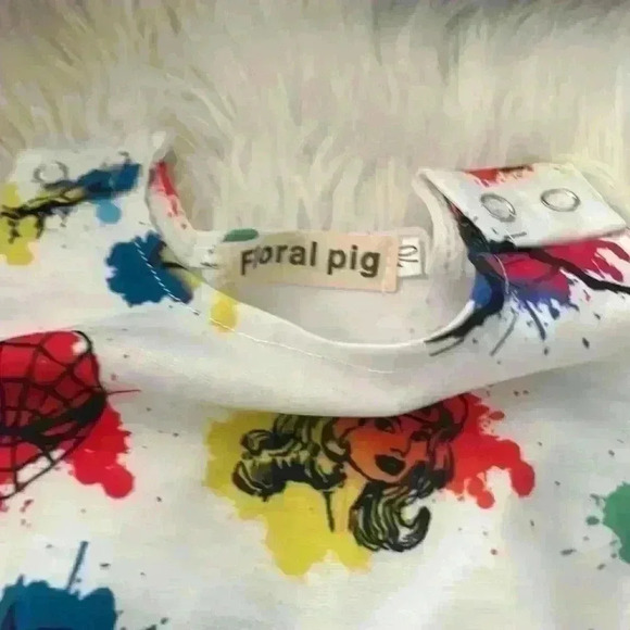 New! Super Hero Jumpsuit Sz 70 ( 6-12months) - Picture 5 of 7